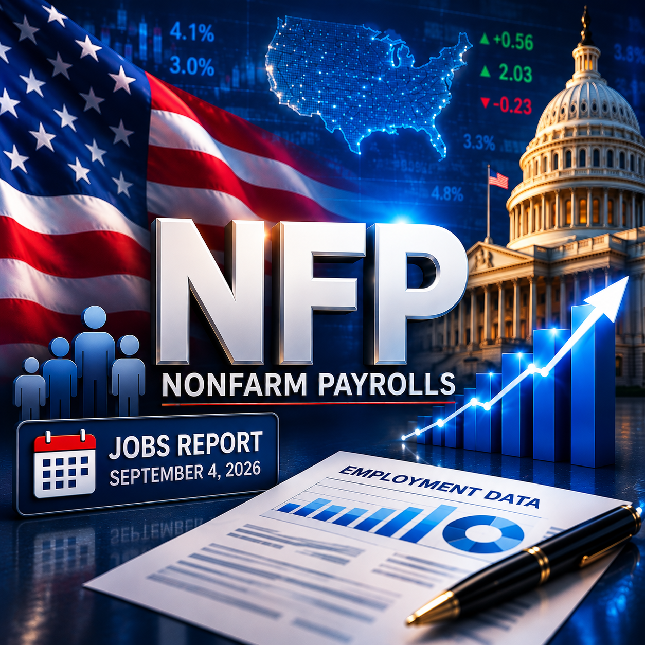 August 2026 NFP preview ahead of the September Federal Reserve meeting